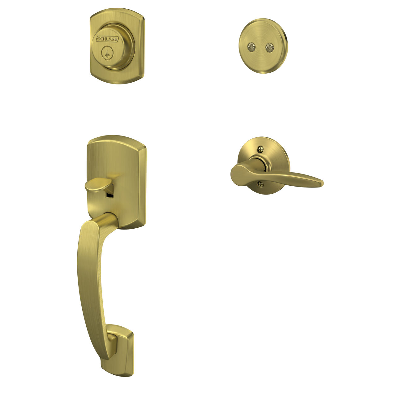 Inactive Handleset and Delfayo Lever