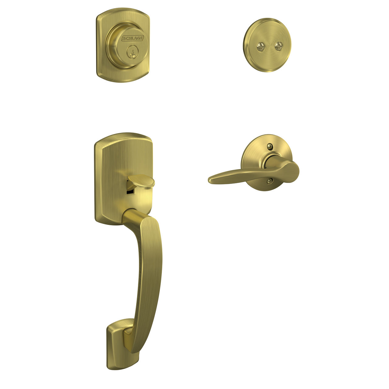Inactive Handleset and Delfayo Lever