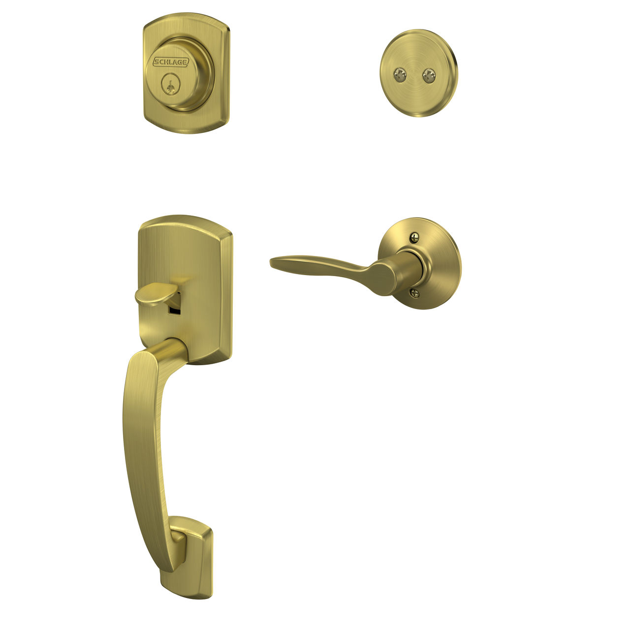 Inactive Handleset and Delfayo Lever