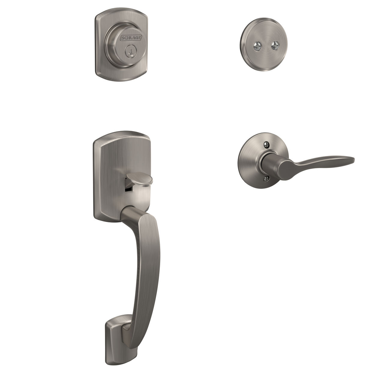 Inactive Handleset and Delfayo Lever