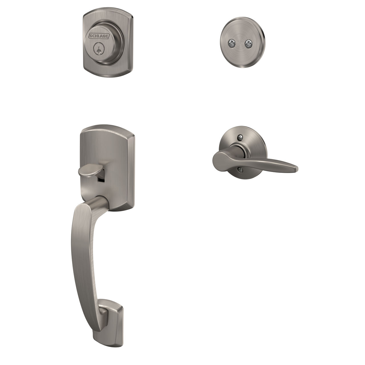 Inactive Handleset and Delfayo Lever