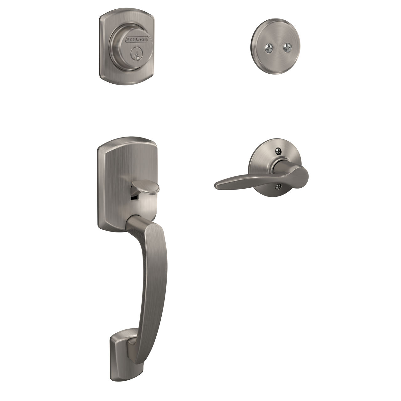 Inactive Handleset and Delfayo Lever