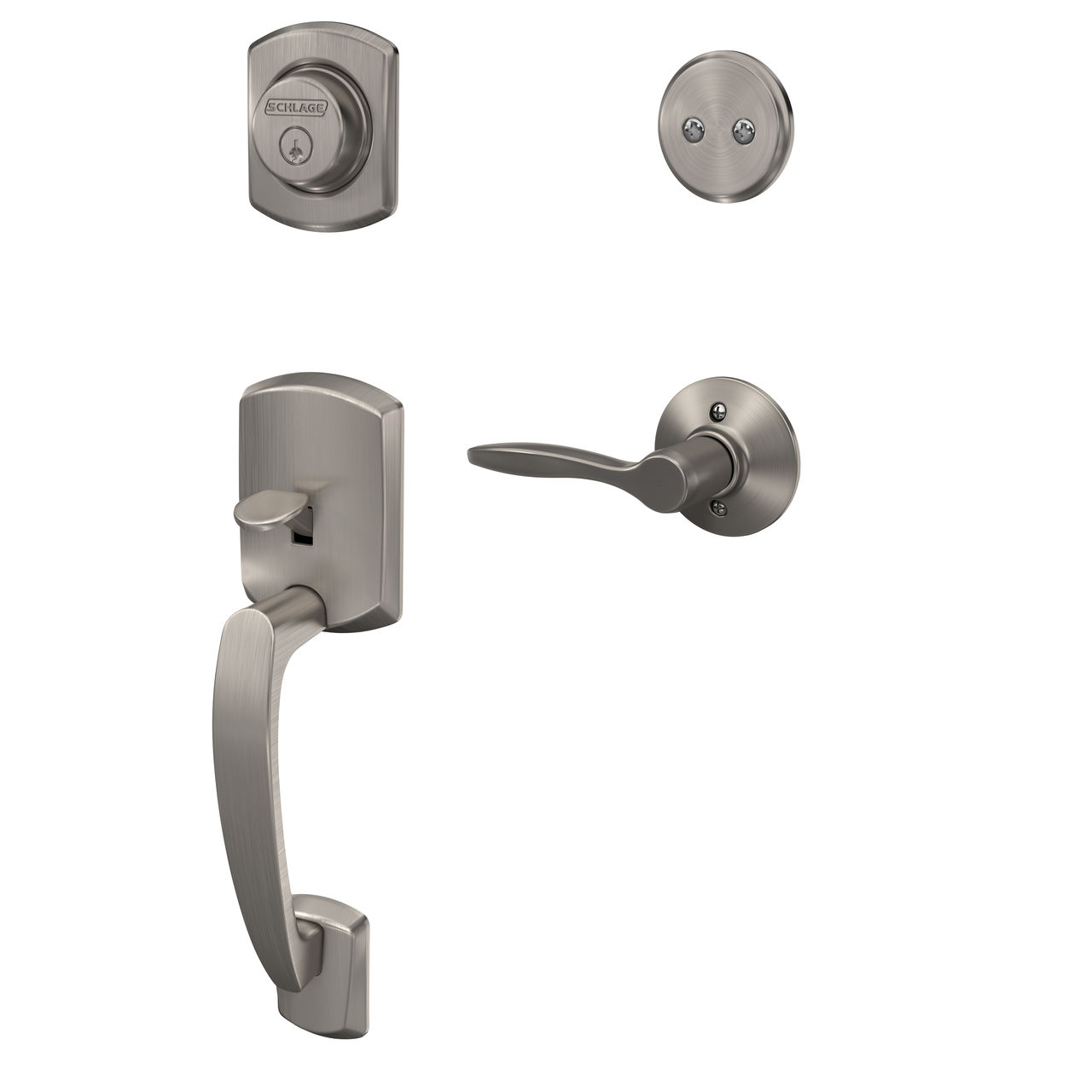 Inactive Handleset and Delfayo Lever