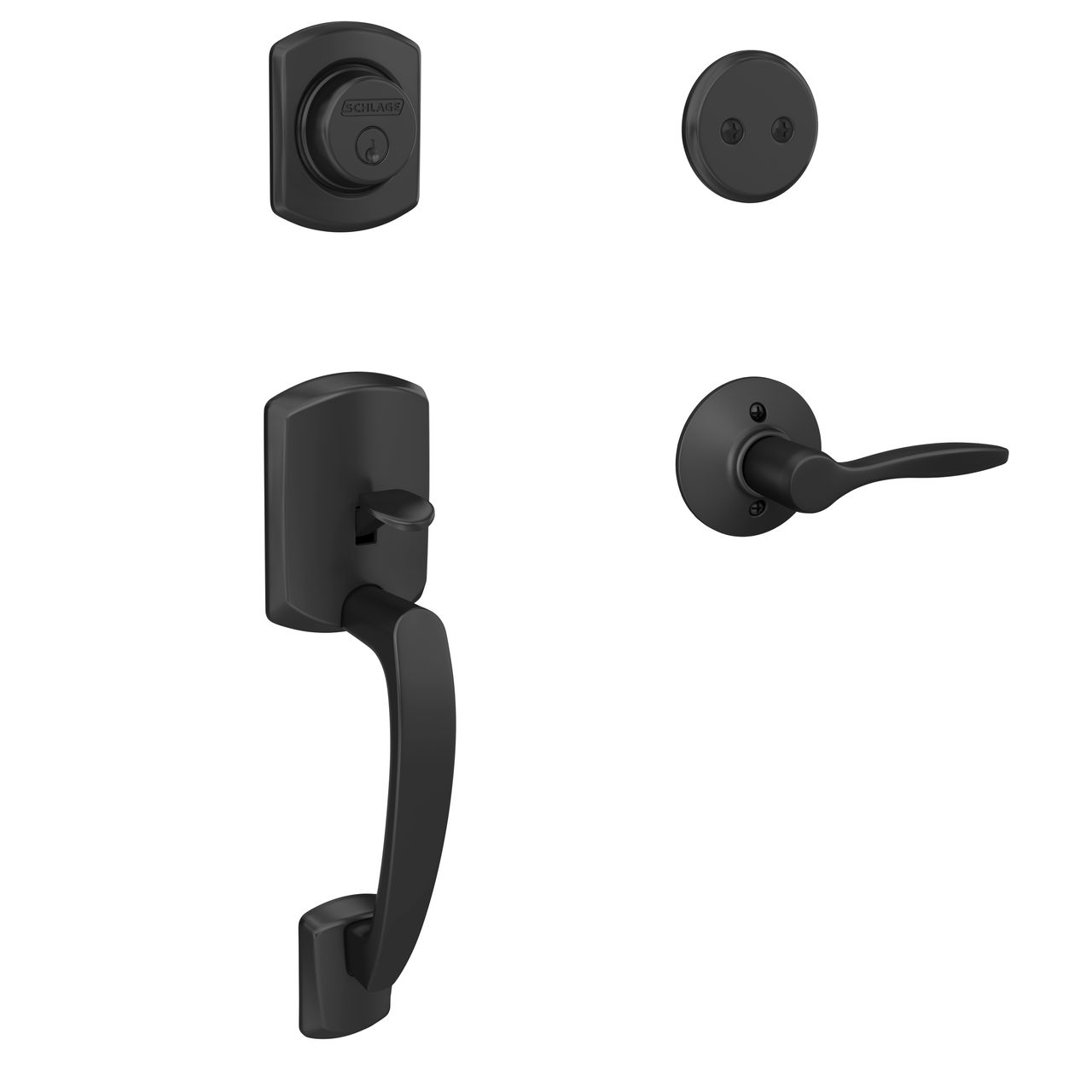 Inactive Handleset and Delfayo Lever