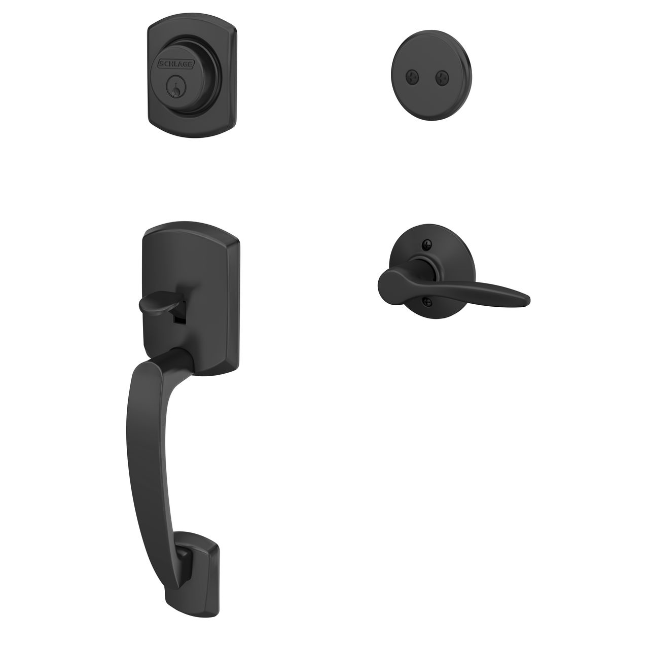 Inactive Handleset and Delfayo Lever