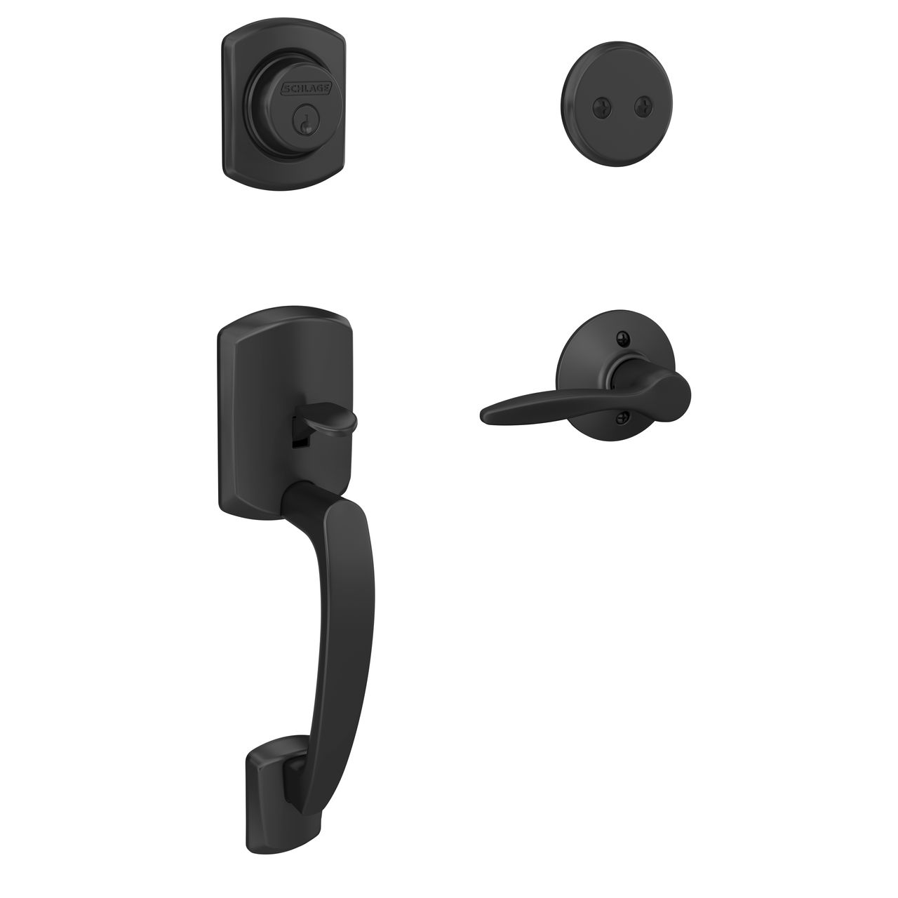 Inactive Handleset and Delfayo Lever