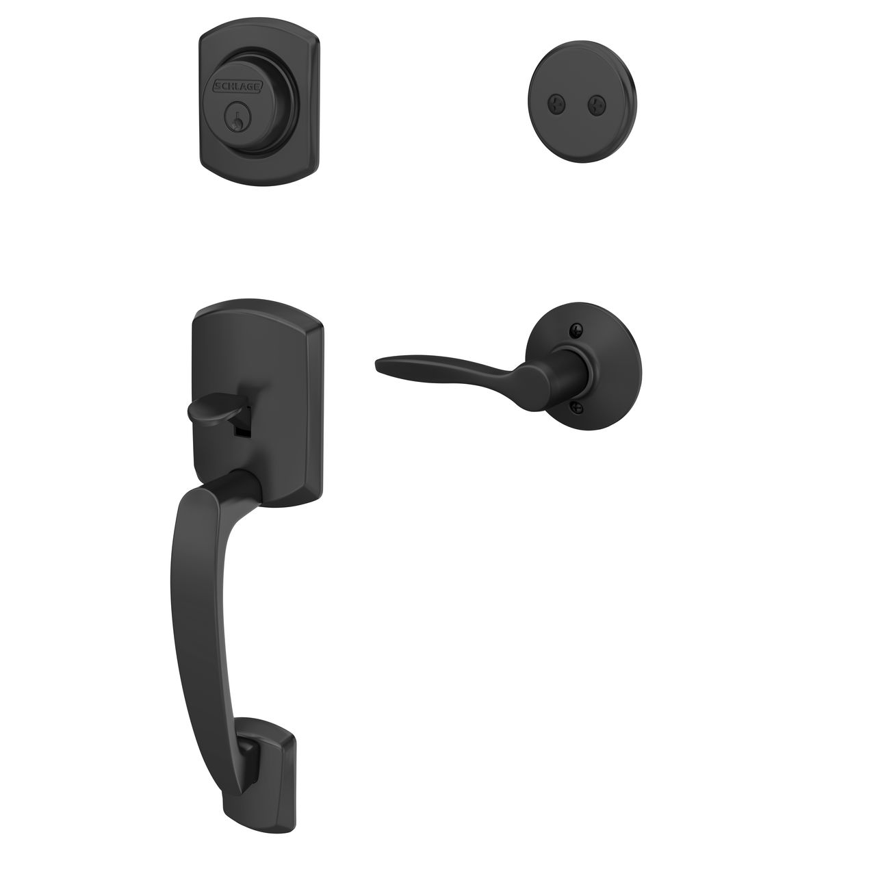 Inactive Handleset and Delfayo Lever