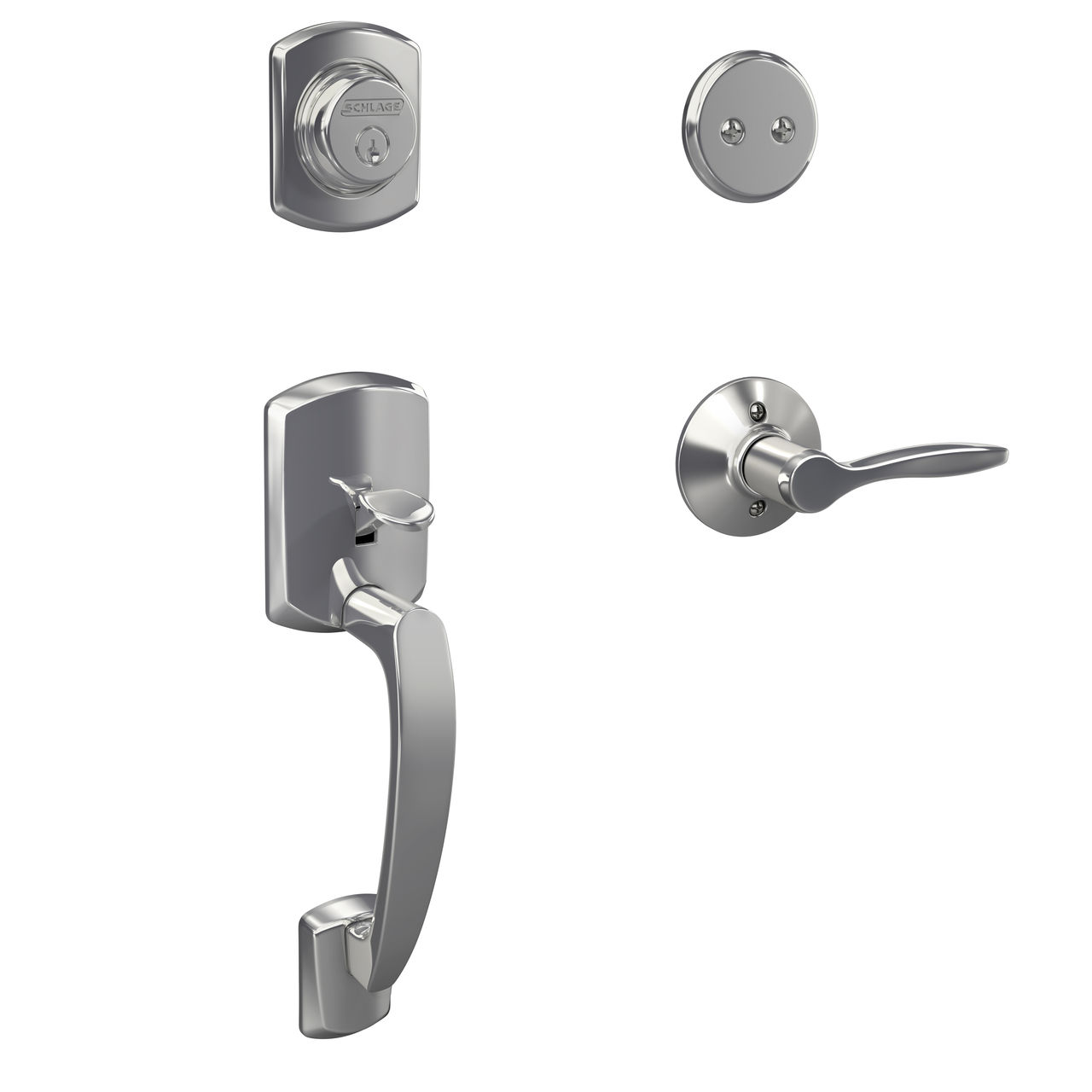 Inactive Handleset and Delfayo Lever
