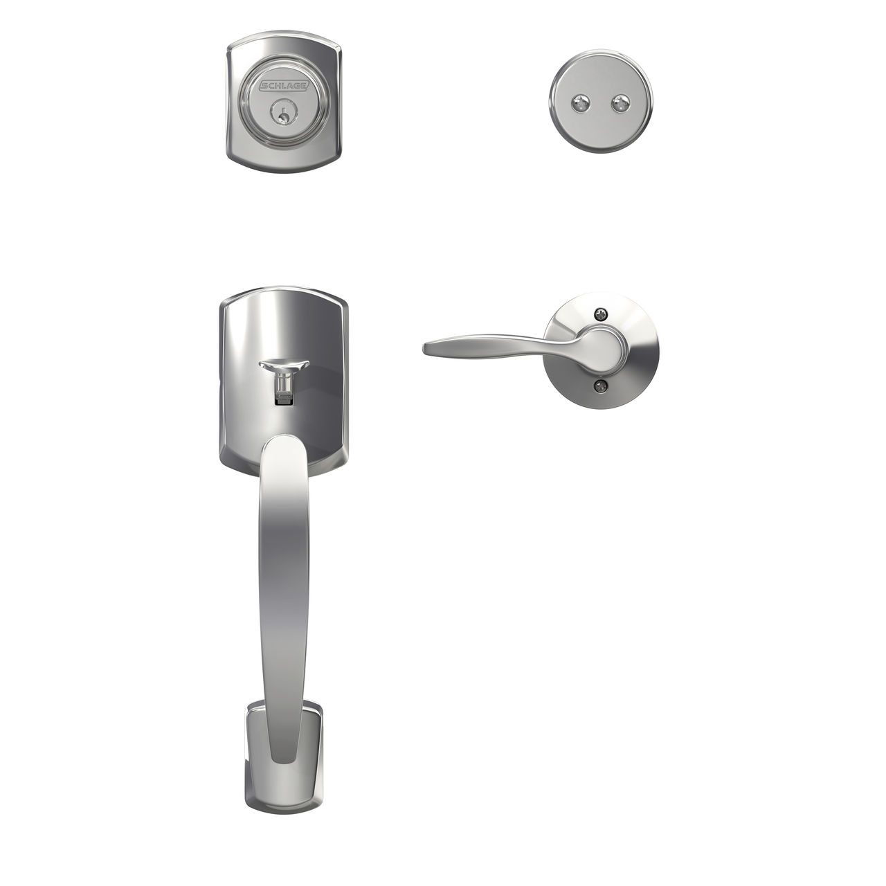 Inactive Handleset and Delfayo Lever