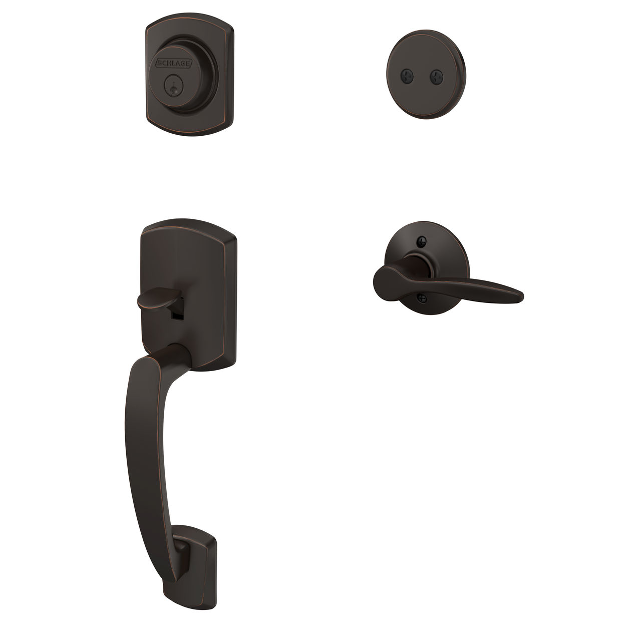 Inactive Handleset and Delfayo Lever
