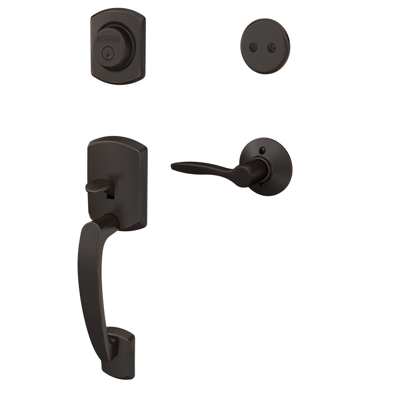Inactive Handleset and Delfayo Lever