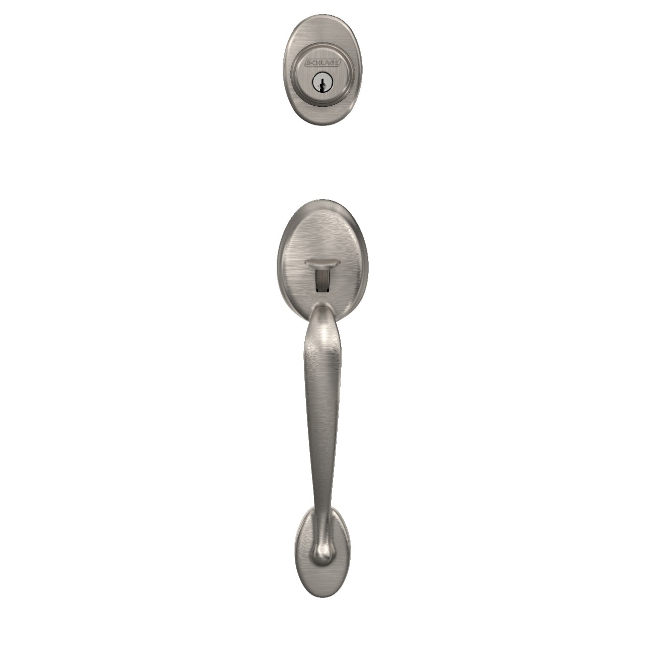 Inactive Handleset and Georgian Knob