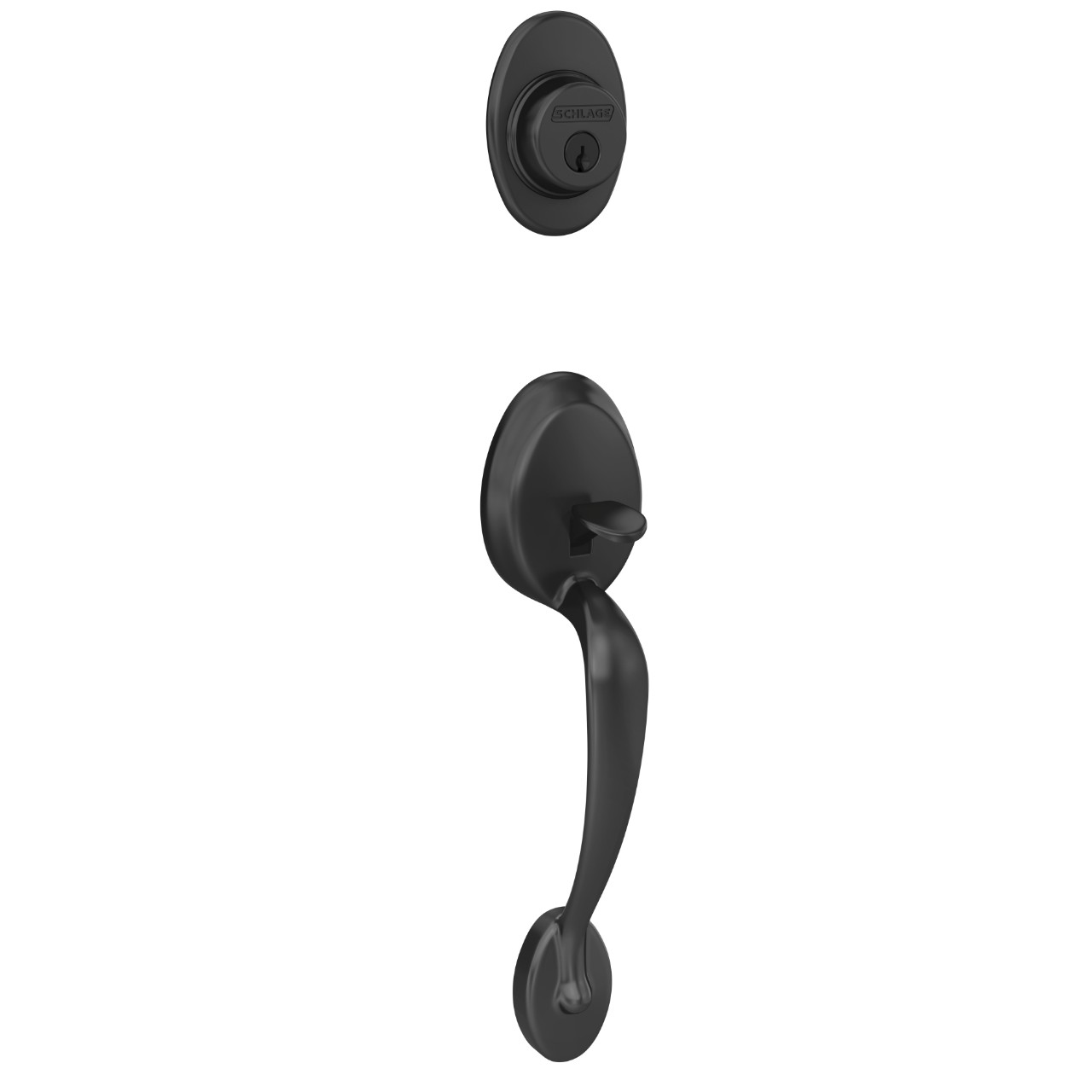 Inactive Handleset and Georgian Knob
