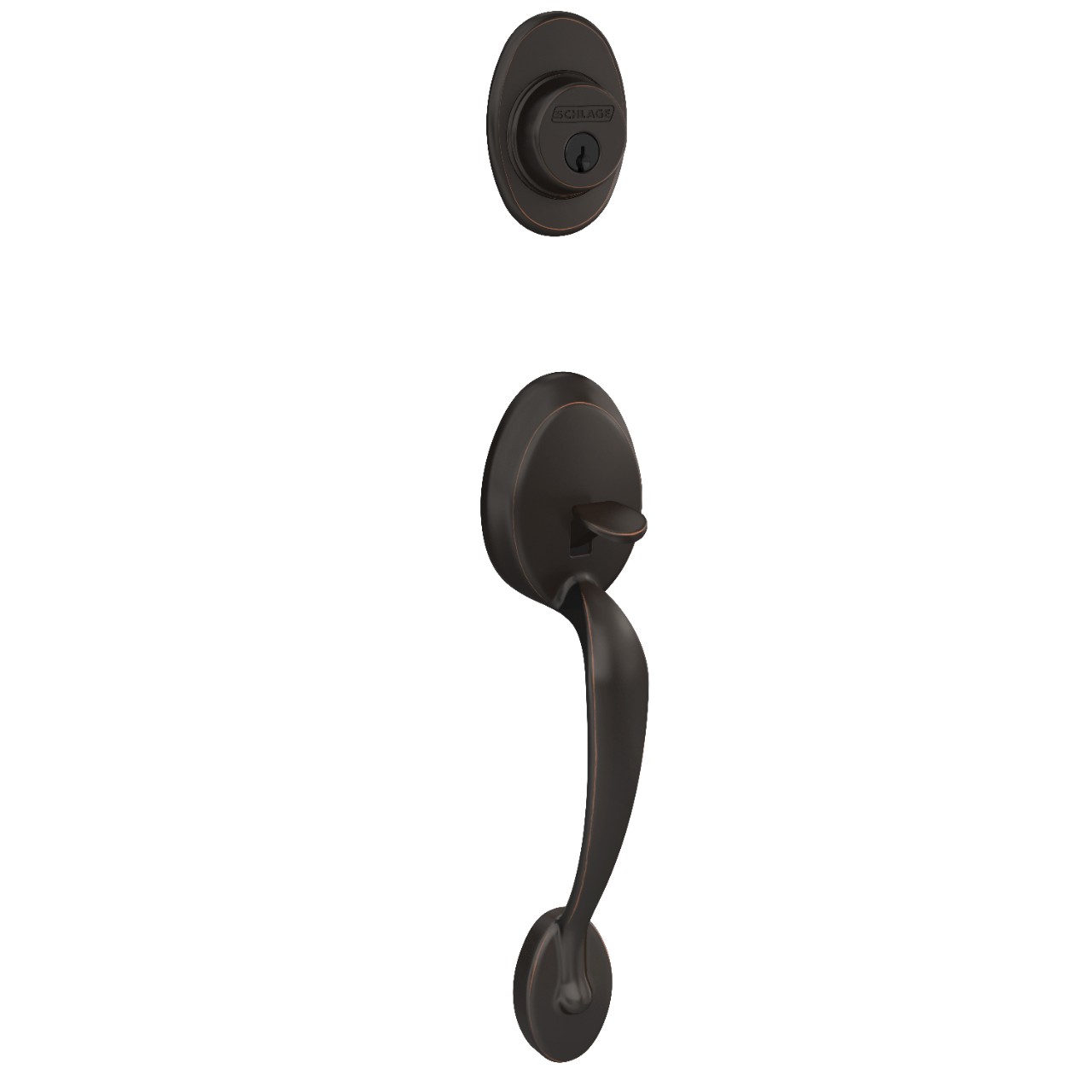 Inactive Handleset and Georgian Knob