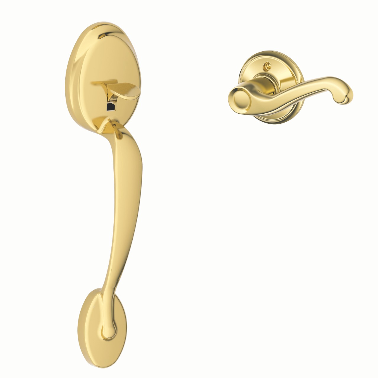 Front Entry Handle and Flair Lever