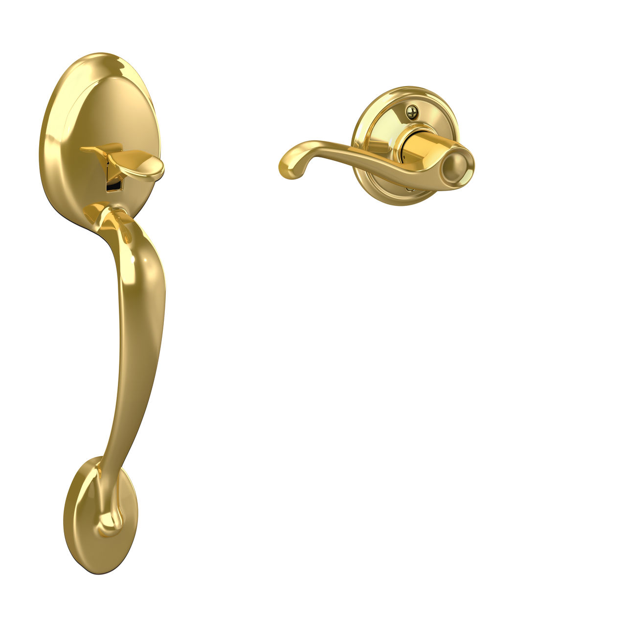 Front Entry Handle and Flair Lever