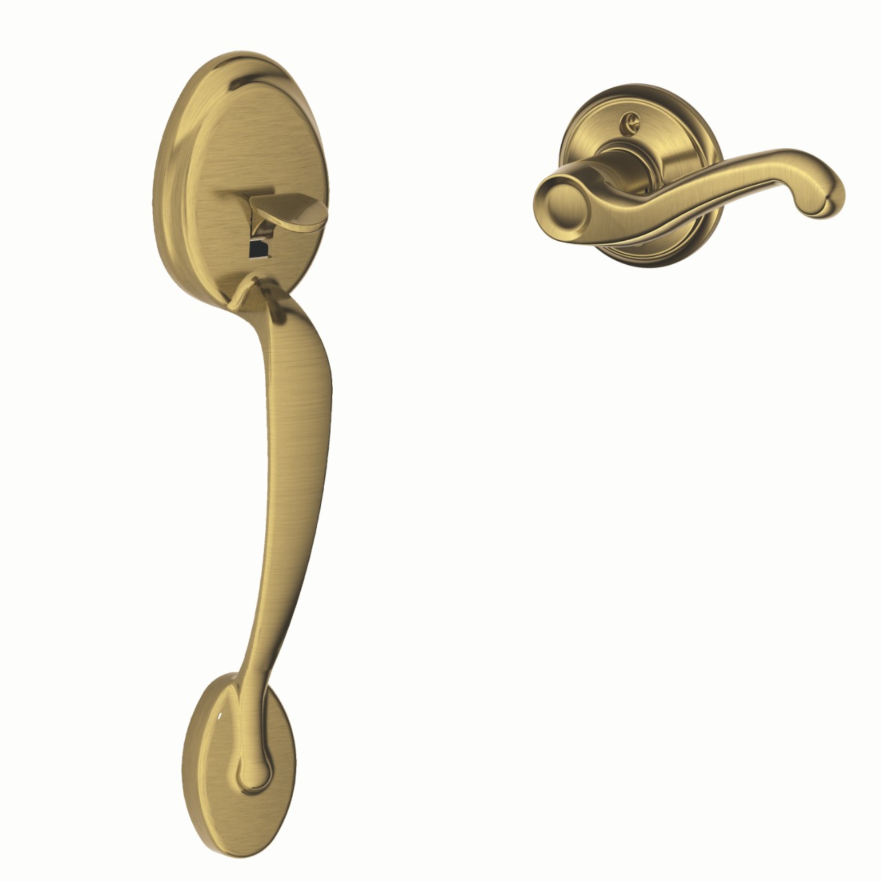 Front Entry Handle and Flair Lever
