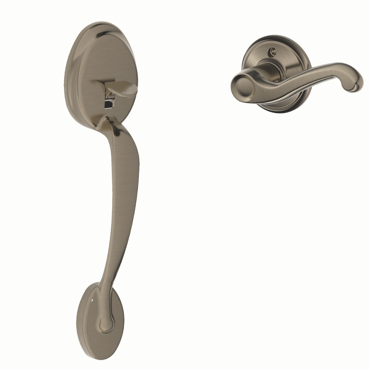 Front Entry Handle and Flair Lever