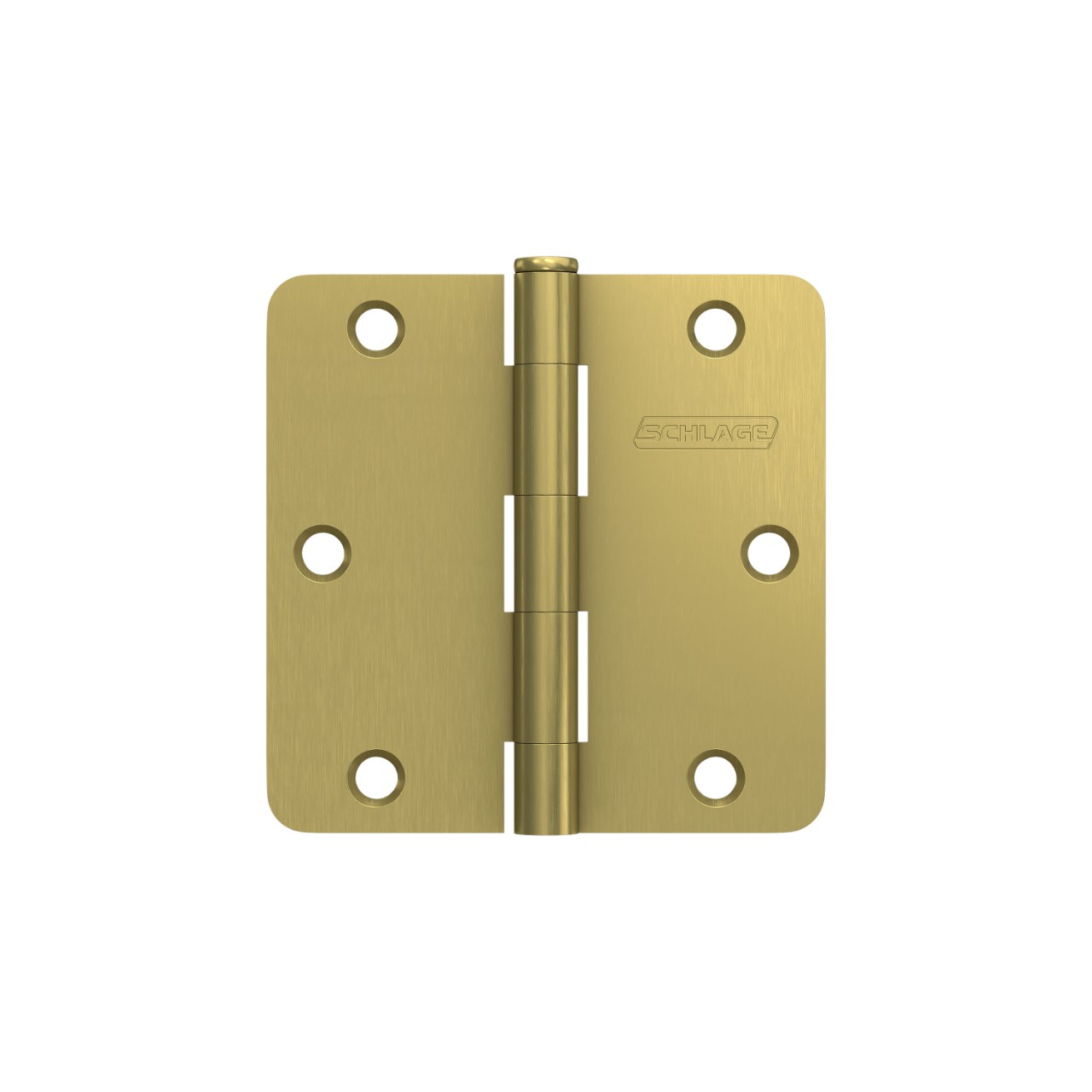 3.5" Round Hinge 1/4" Radius