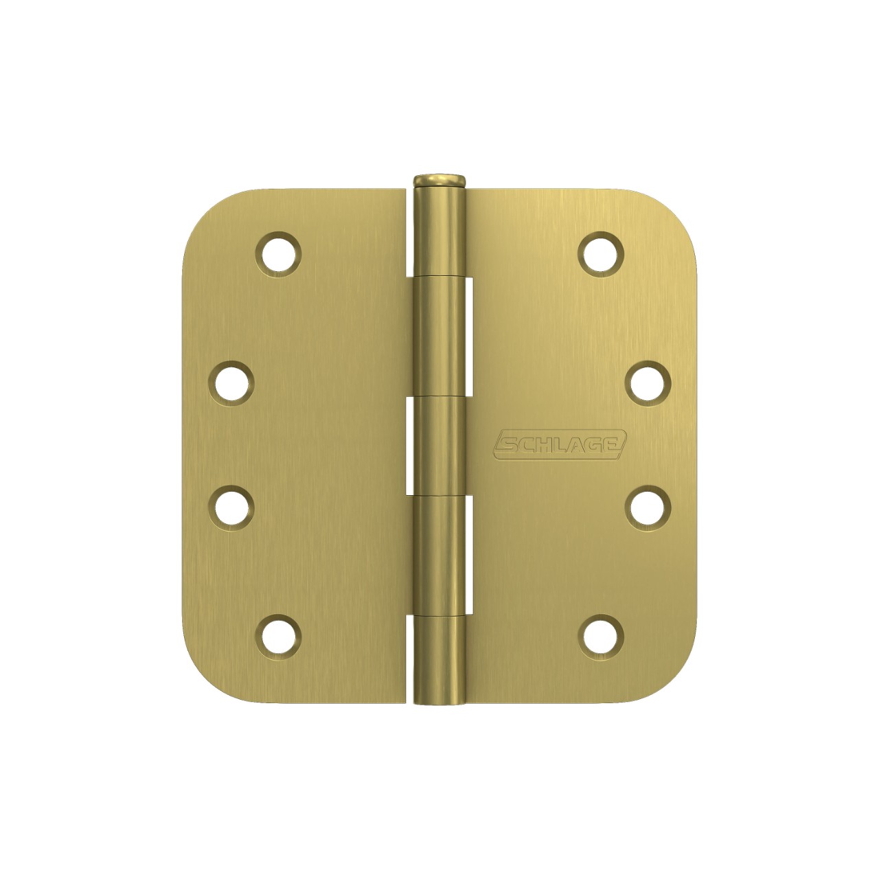 4" Round Hinge 5/8" Radius