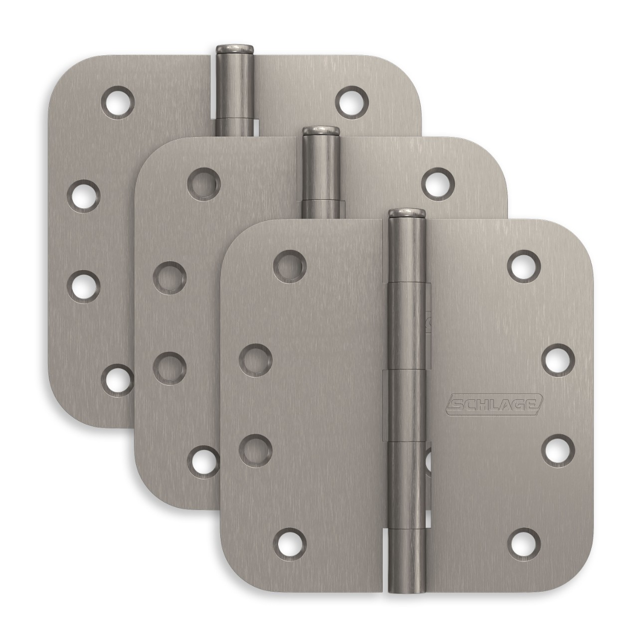 4" Round Hinge 5/8" Radius