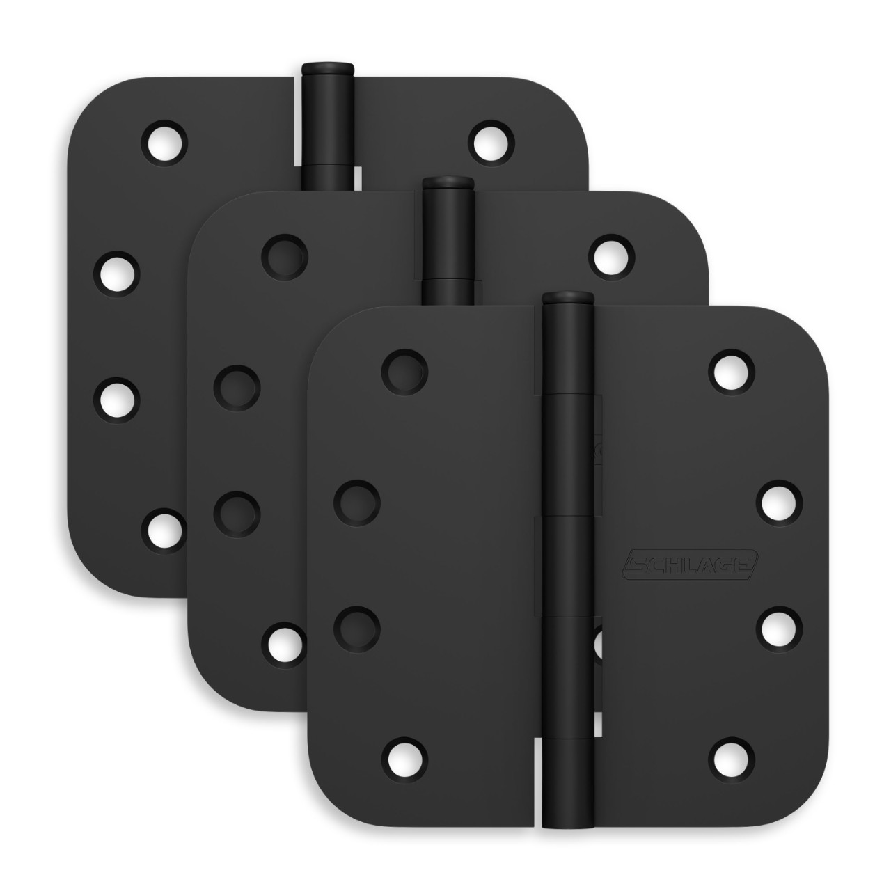 4" Round Hinge 5/8" Radius