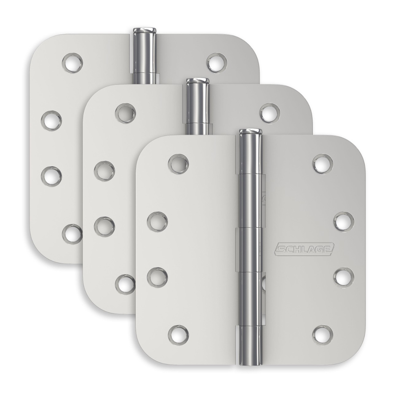 4" Round Hinge 5/8" Radius