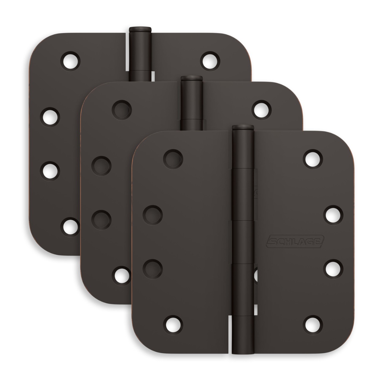 4" Round Hinge 5/8" Radius