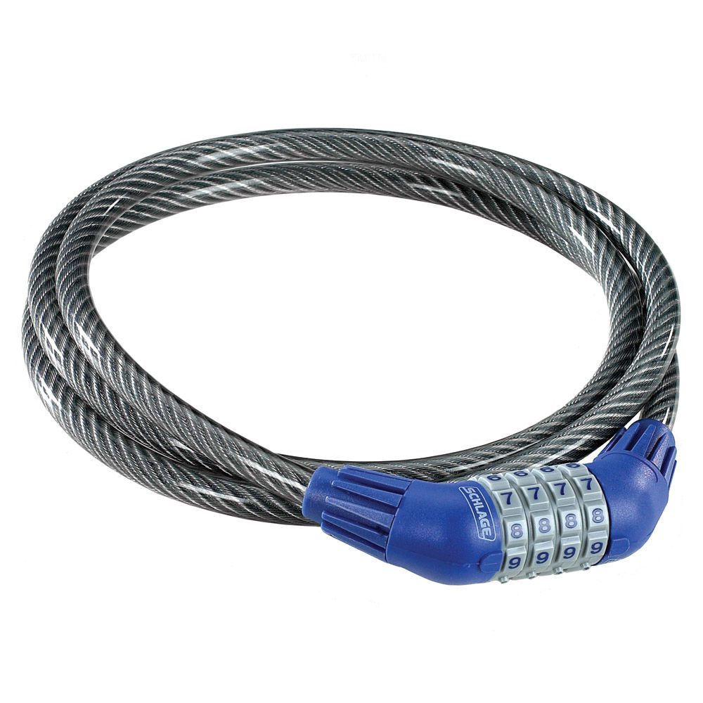 5' x 3/8" Locking Resettable Combination Cable
