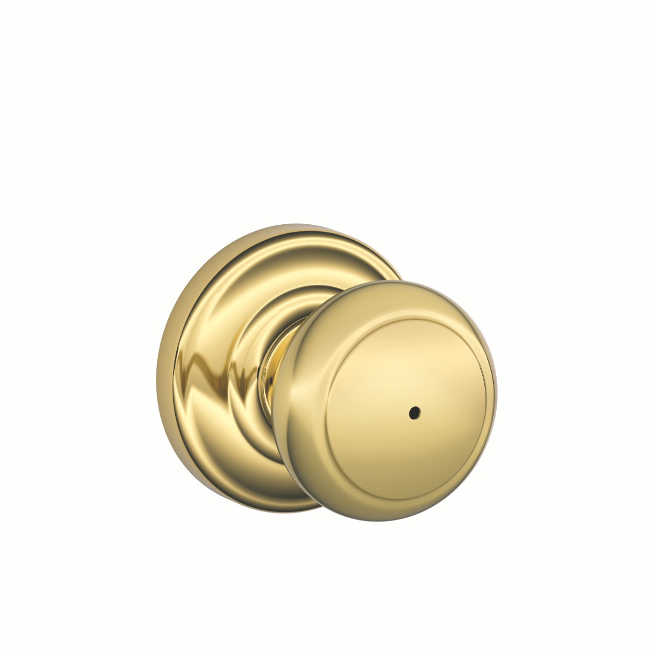 Andover Knob Bed & Bath Lock