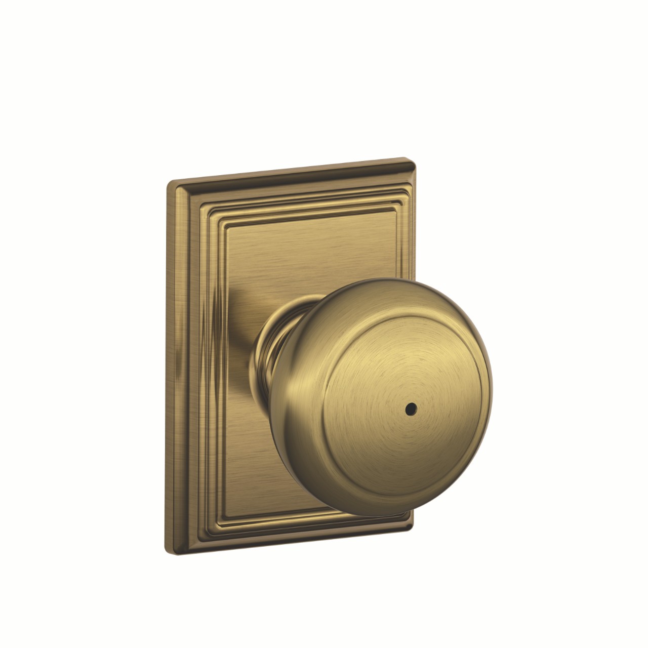 Andover Knob Bed & Bath Lock
