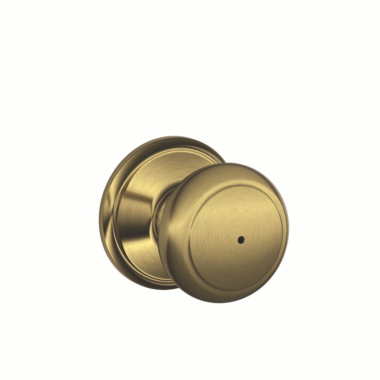Andover Knob Bed & Bath Lock