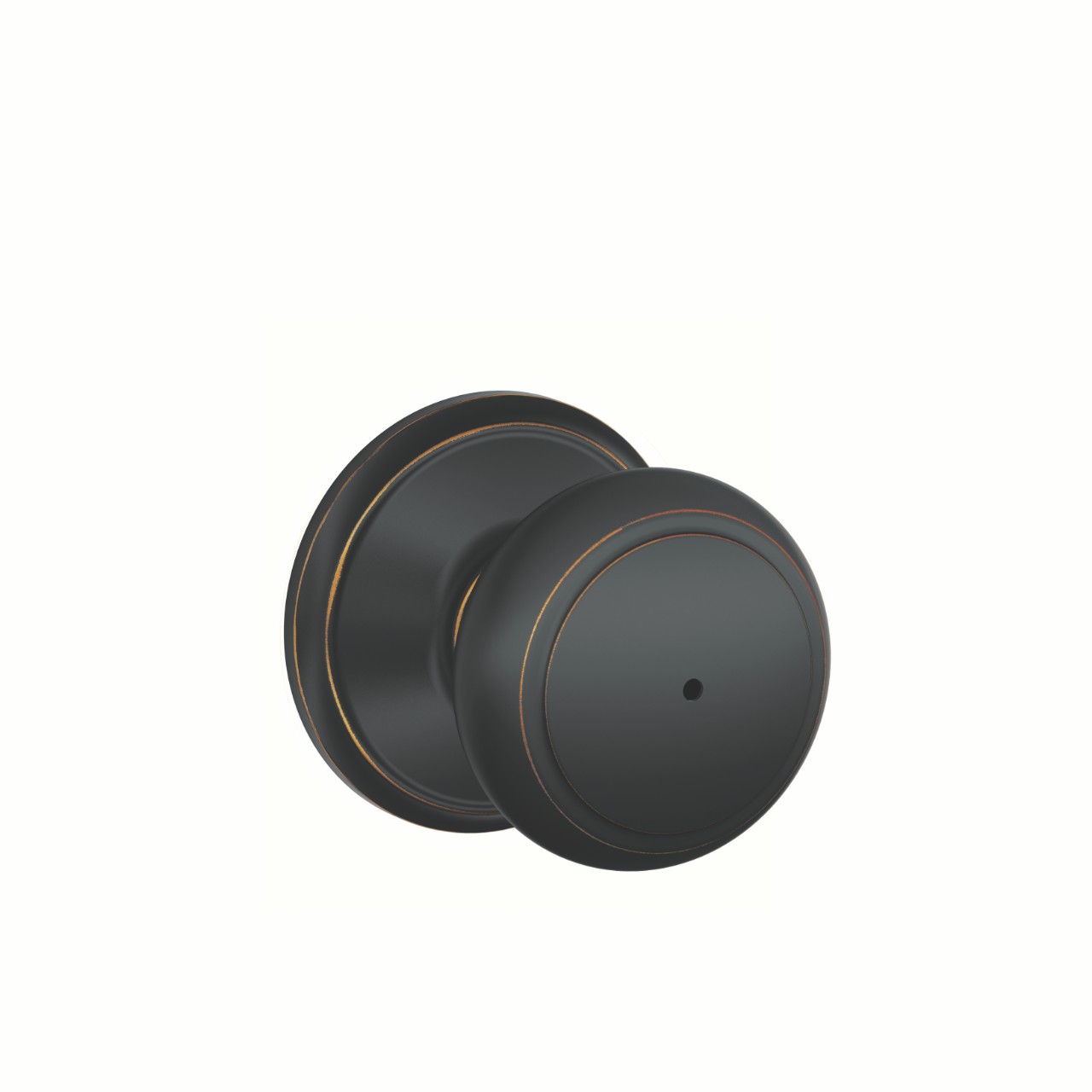 Andover Knob Bed & Bath Lock