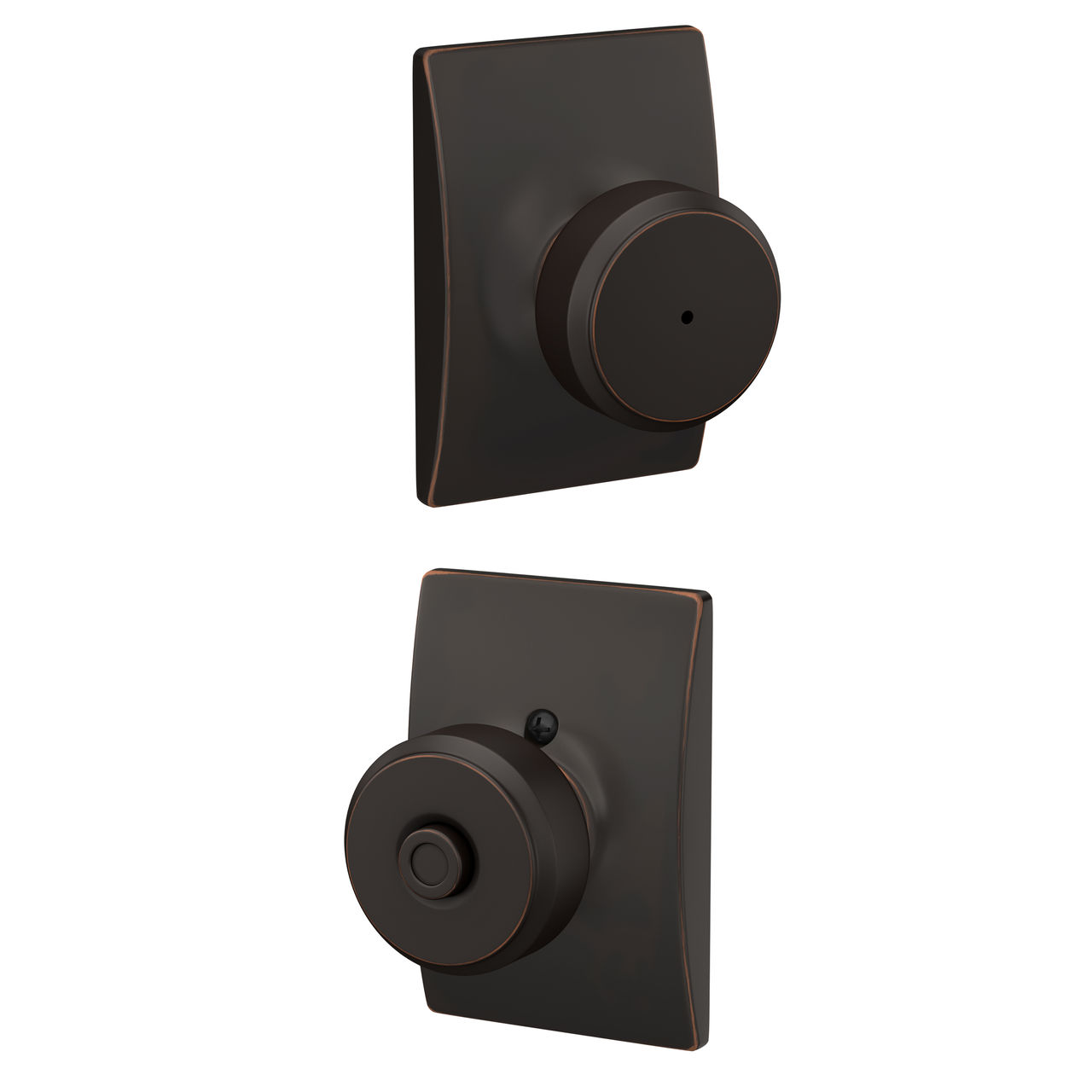 Bowery Knob Bed & Bath Lock