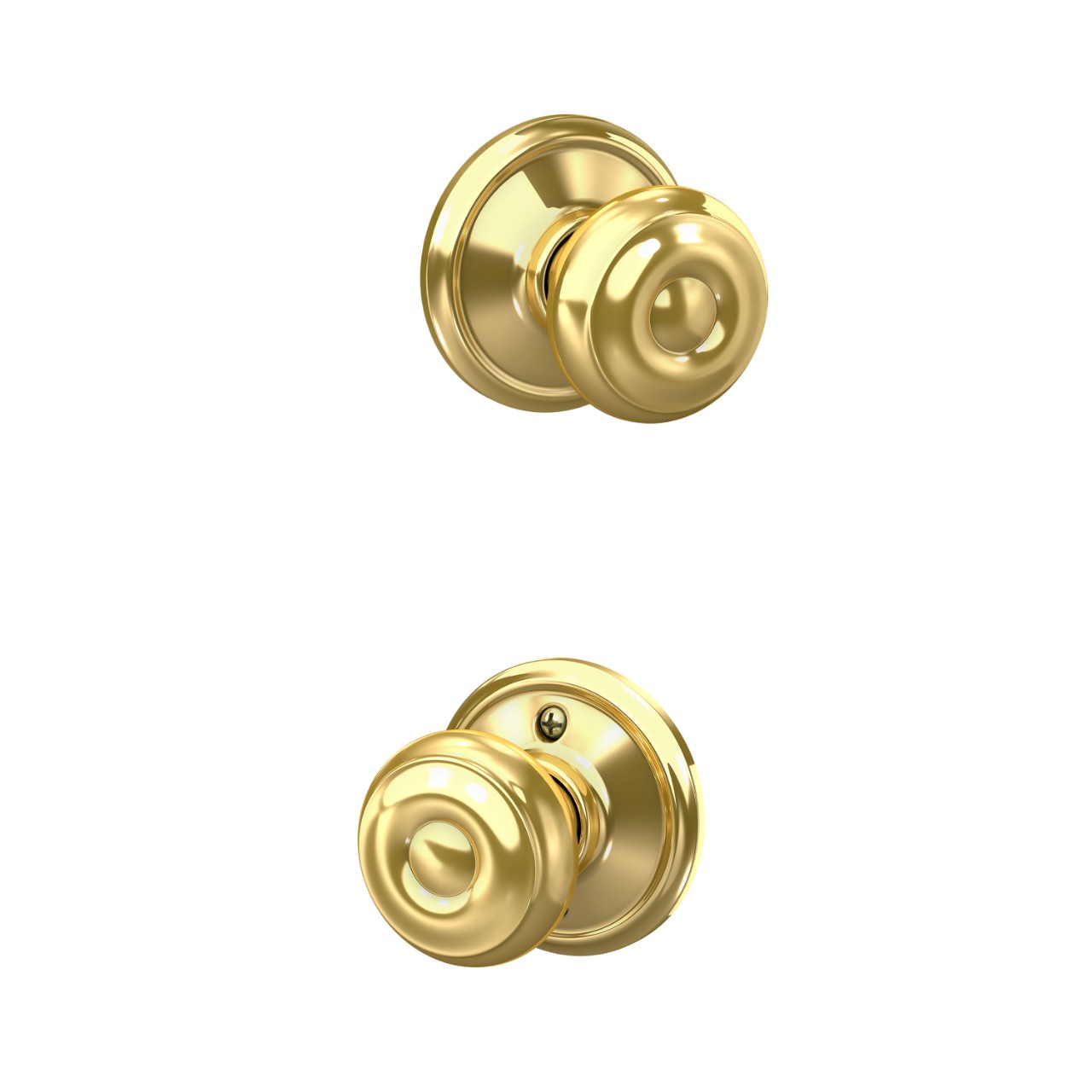 Georgian Knob Hall & Closet Lock