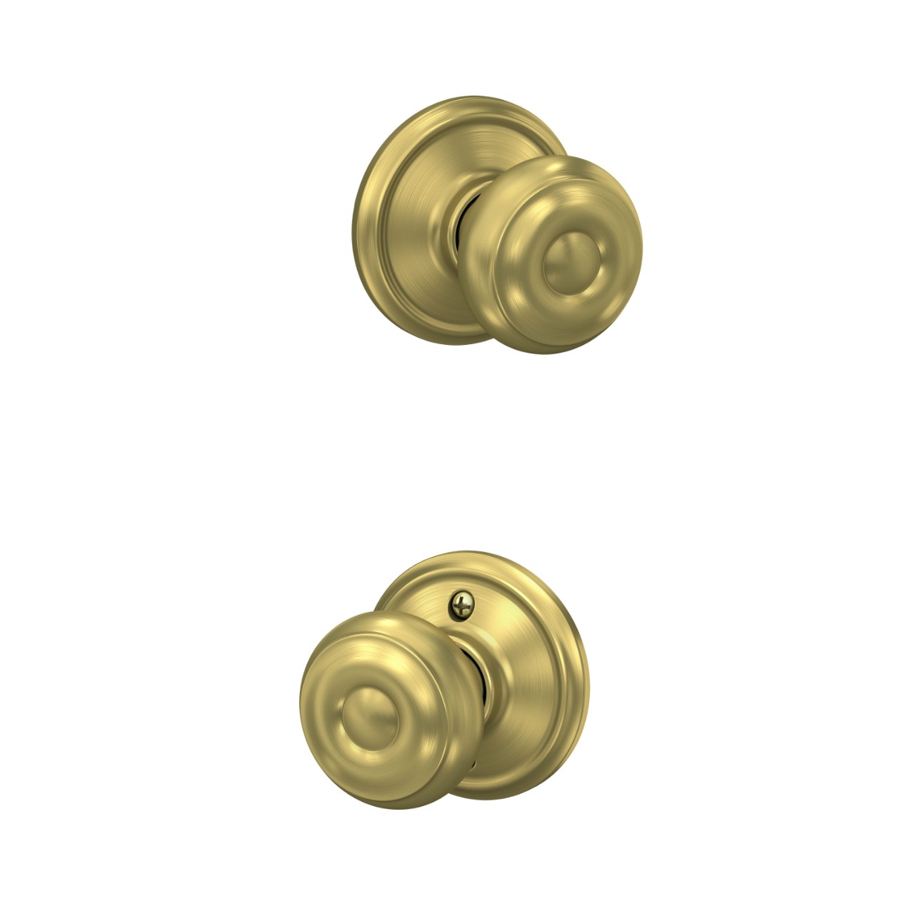 Georgian Knob Hall & Closet Lock