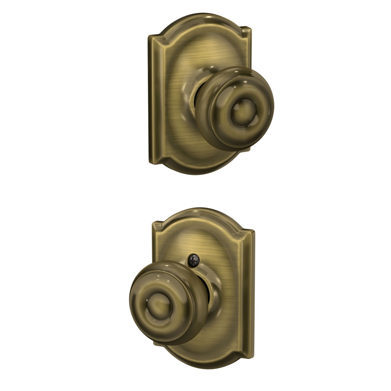 Georgian Knob Hall & Closet Lock