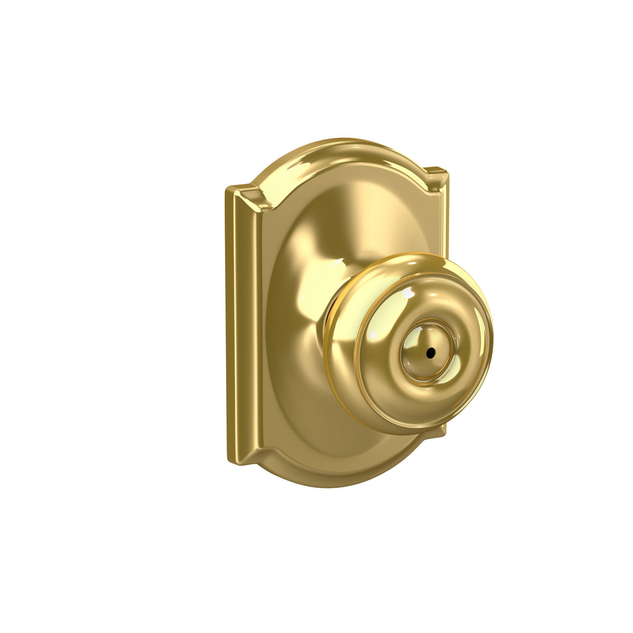 Georgian Knob Bed & Bath Lock