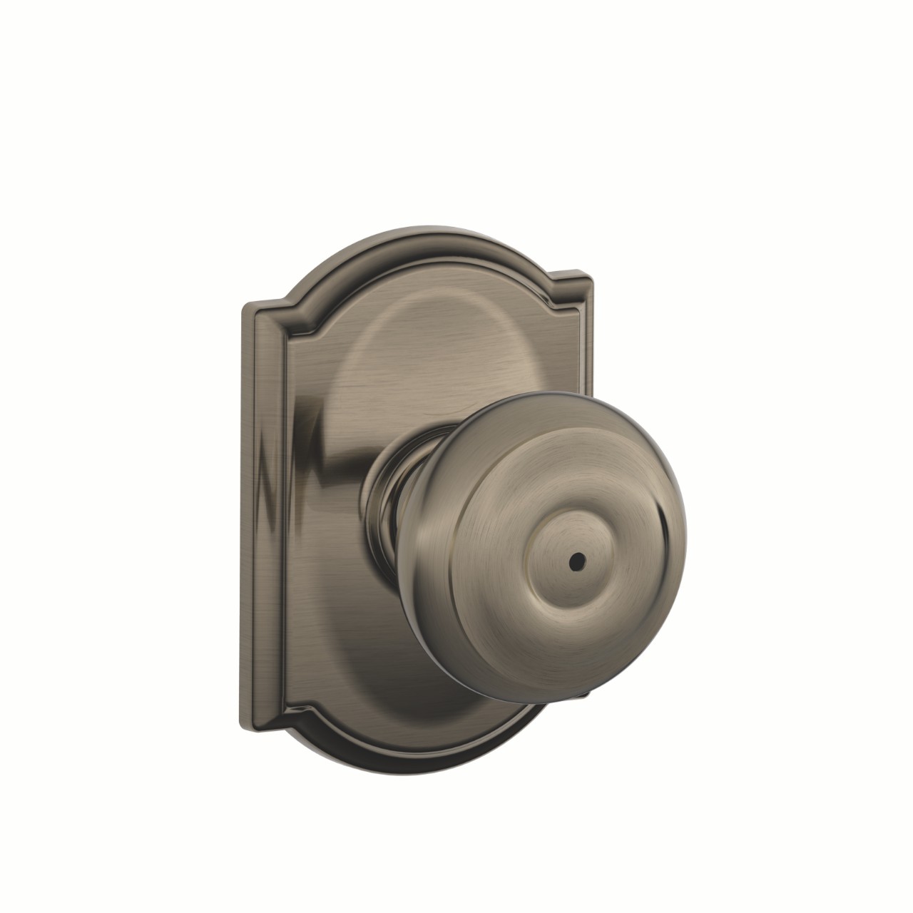 Georgian Knob Bed & Bath Lock