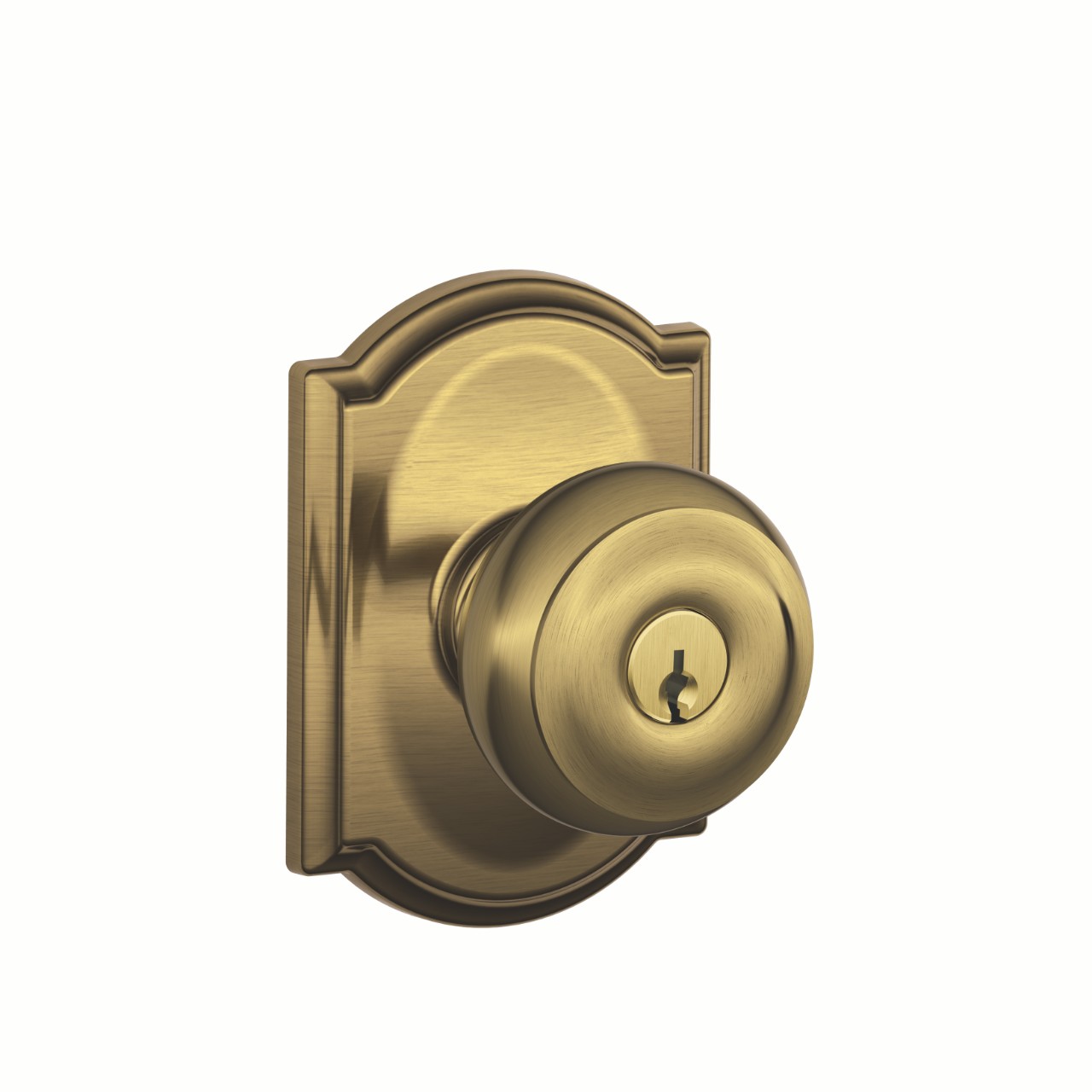 Georgian Knob Keyed Entry Lock