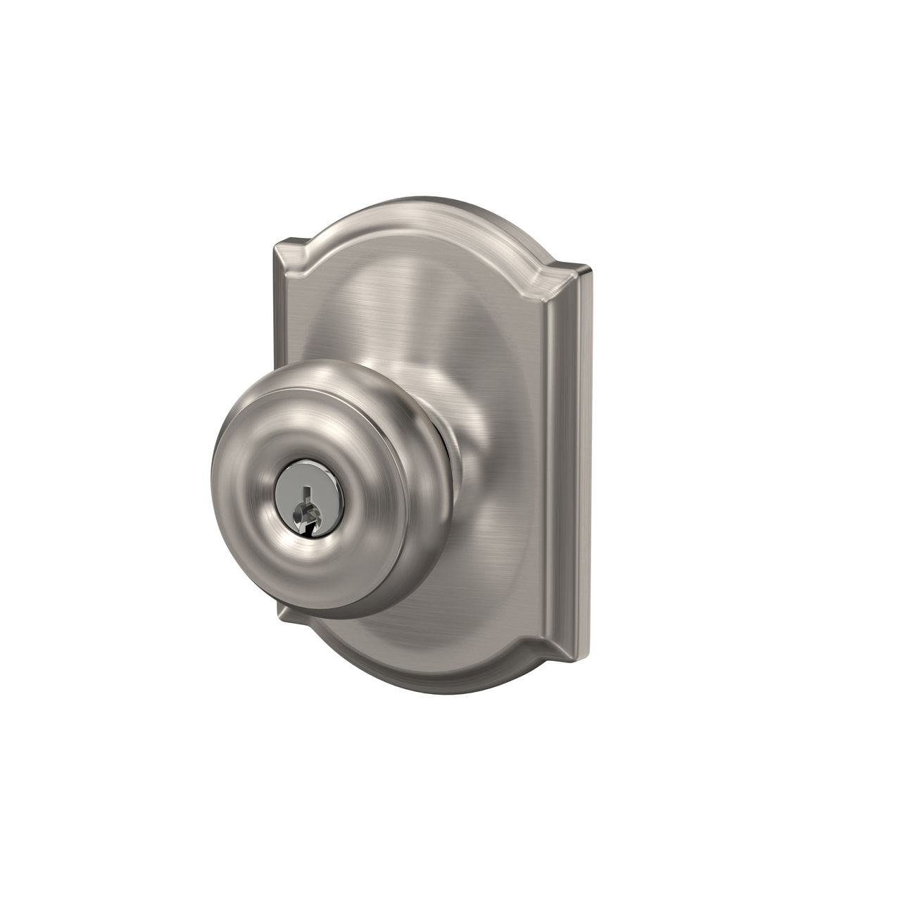 Georgian Knob Keyed Entry Lock