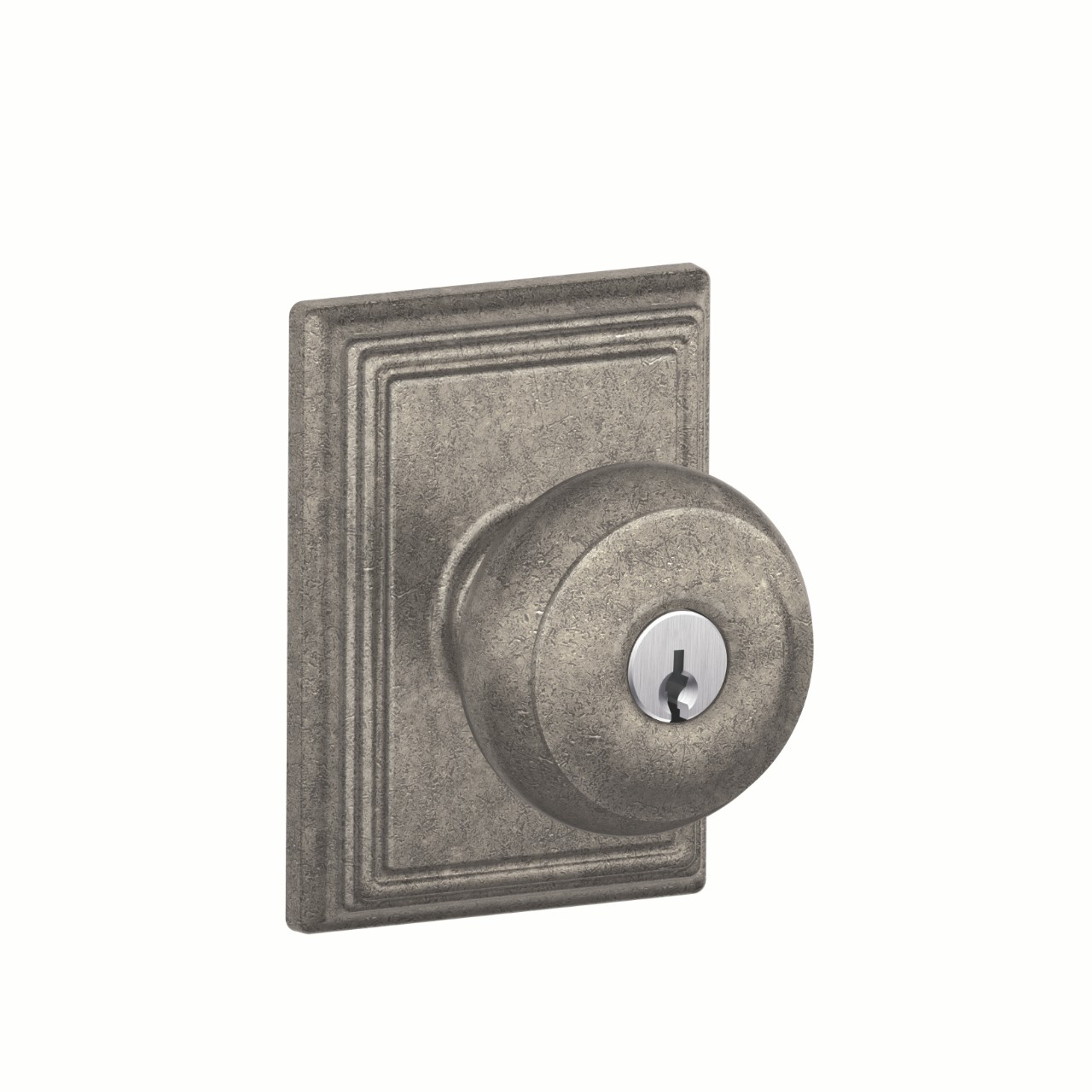Georgian Knob Keyed Entry Lock