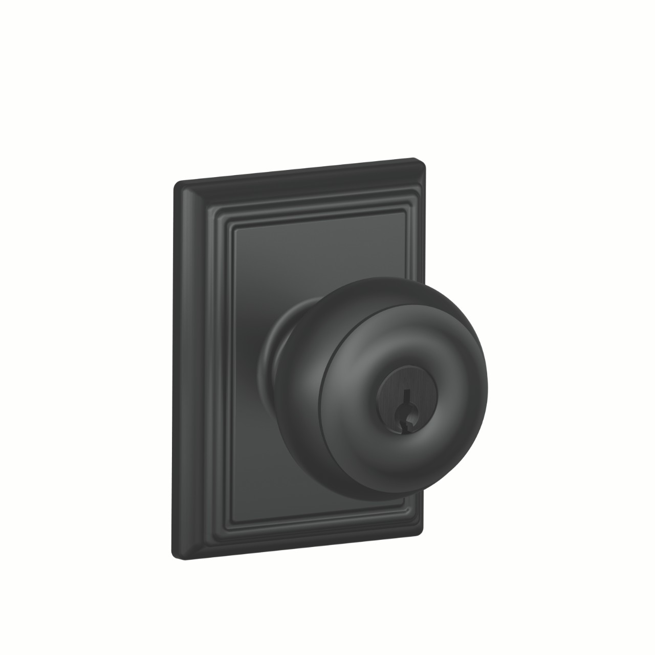 Georgian Knob Keyed Entry Lock