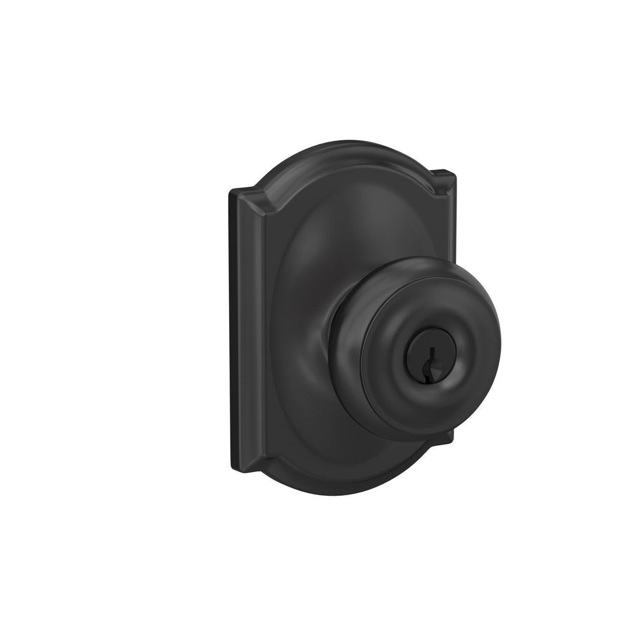 Georgian Knob Keyed Entry Lock