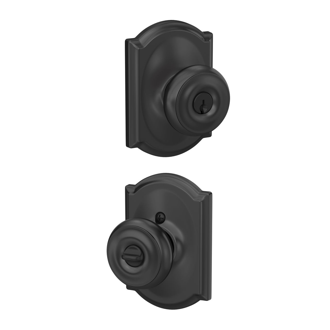 Georgian Knob Keyed Entry Lock
