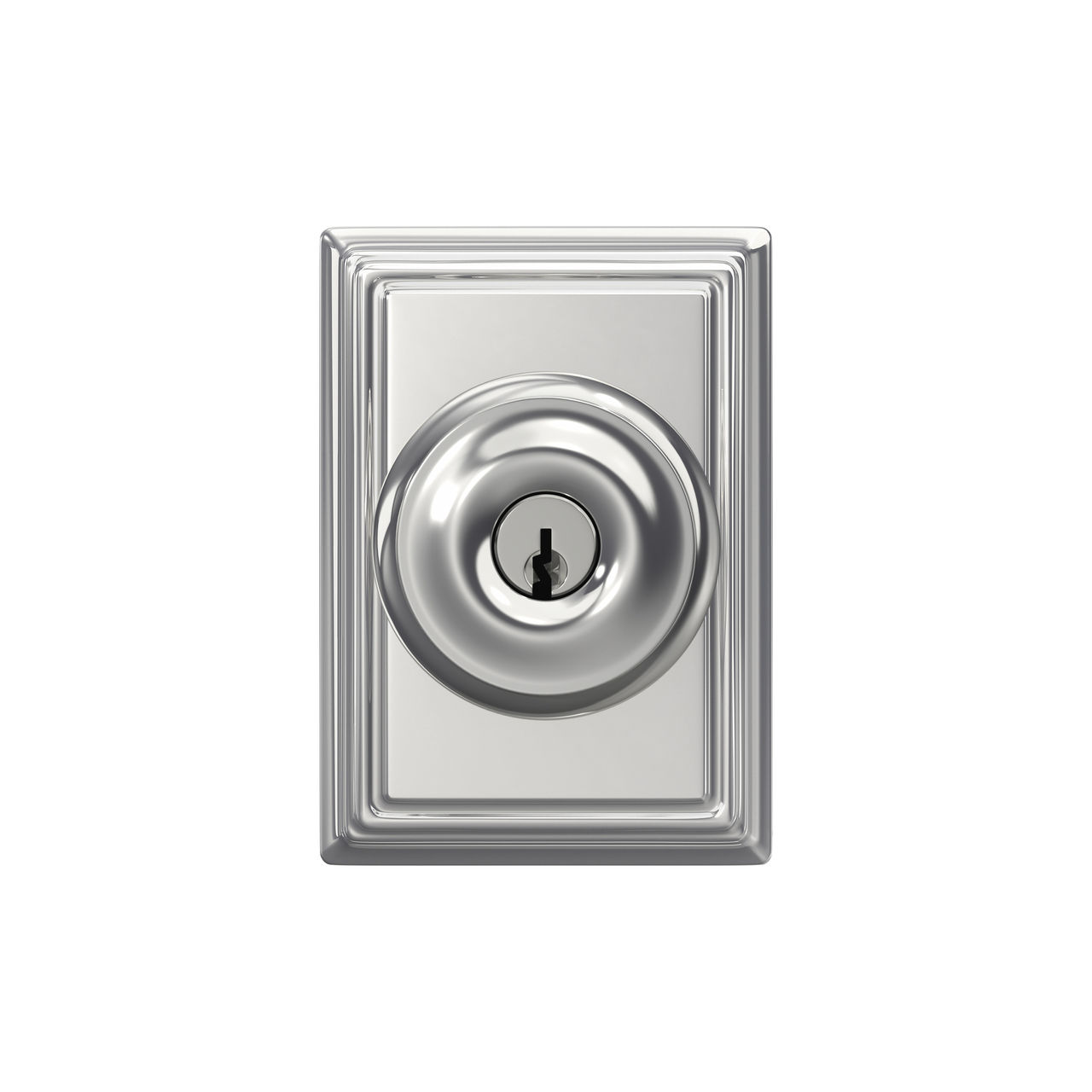Georgian Knob Keyed Entry Lock