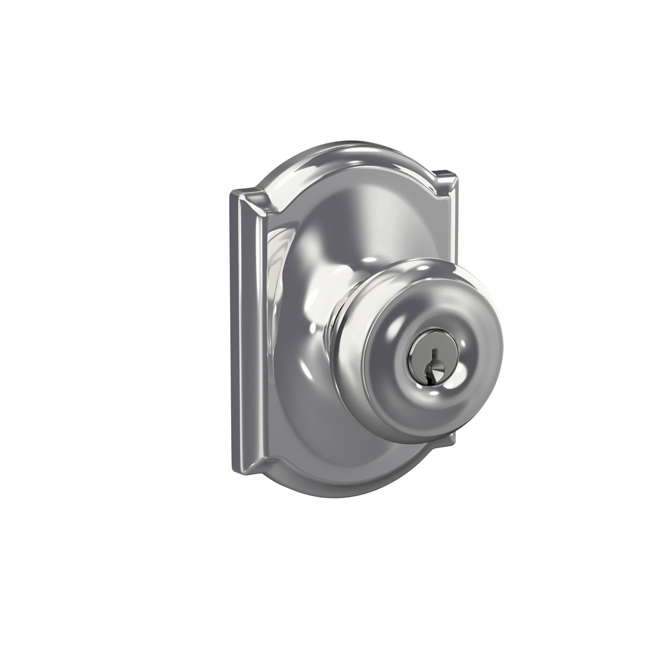 Georgian Knob Keyed Entry Lock