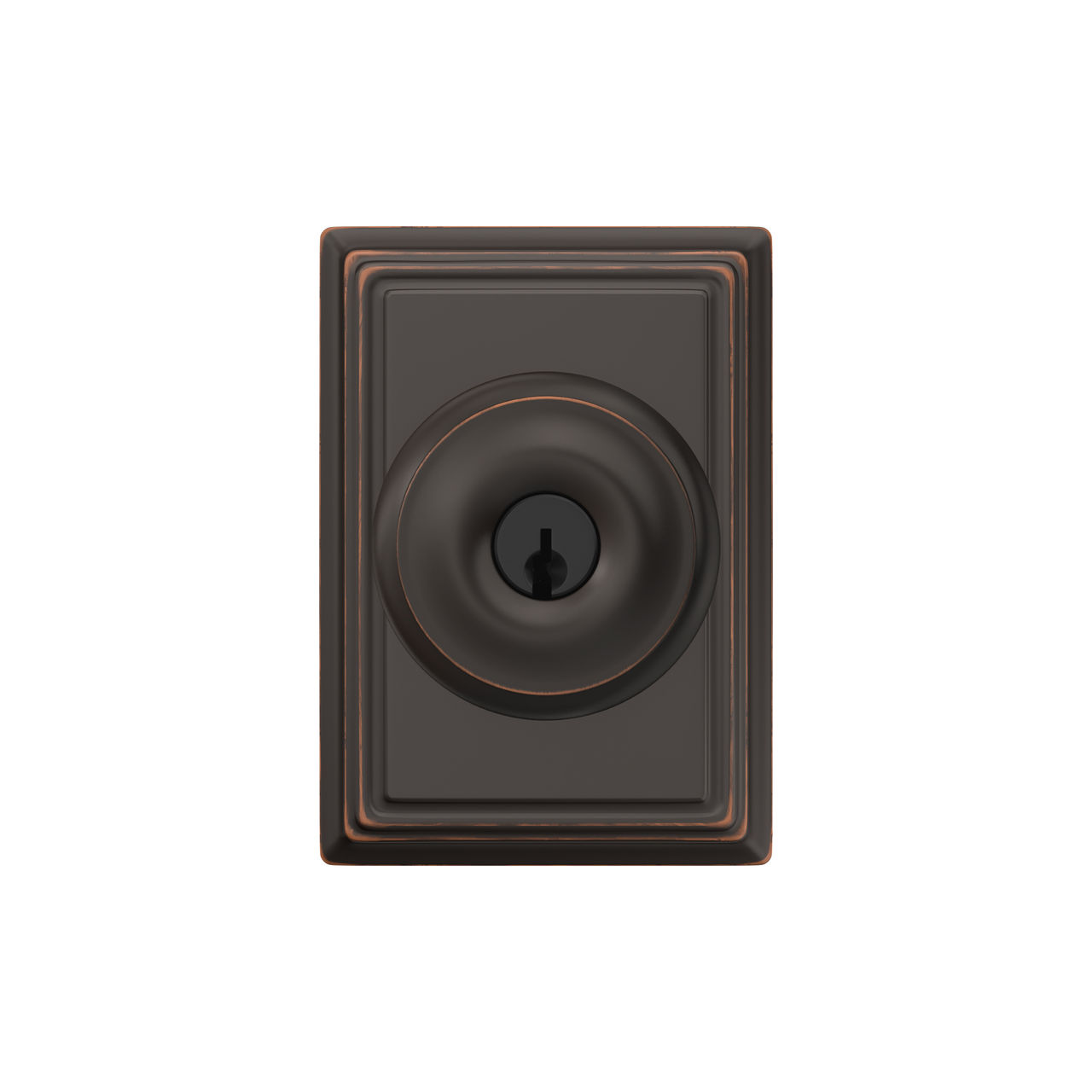 Georgian Knob Keyed Entry Lock