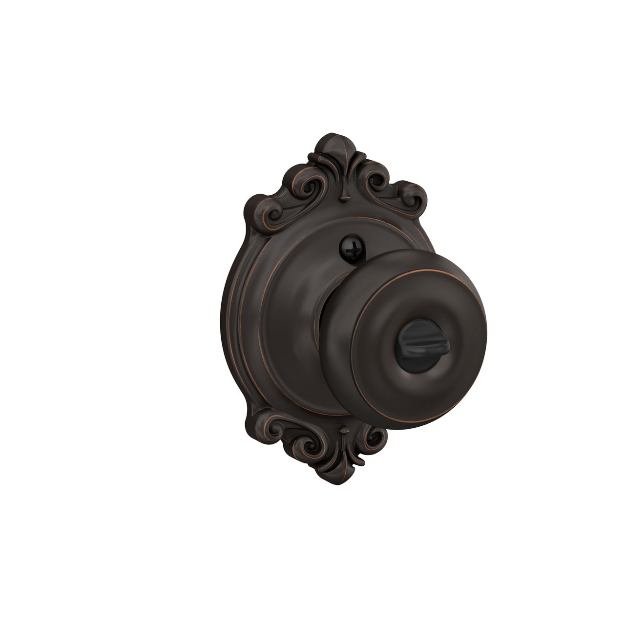 Georgian Knob Keyed Entry Lock