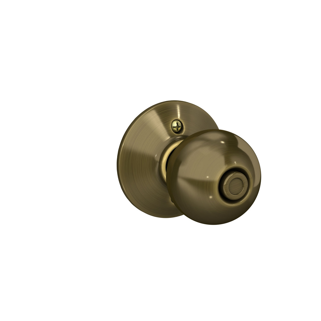 Orbit Knob Bed & Bath Lock